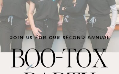 Second Annual BOO-tox Party: $11 Per Unit on October 30